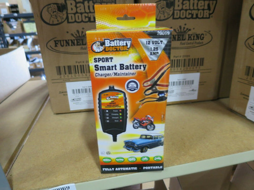 BATTERY DOCTOR 20069 Battery Charger, Automatic Charging, Maintaining