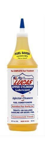 Lucas 10003 Upper Cylinder Lubrication & Injector Cleaner 32oz Bottle Case of 12