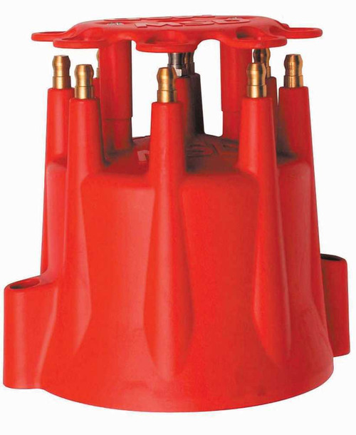 MSD 8565 Distributor Cap Screw-Down Male/HEI Red