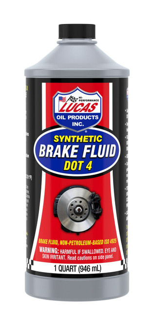 Lucas 10788 DOT 4 Brake Fluid 32oz Bottle