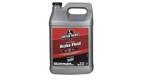 Motor Medic M4434 DOT 3 Heavy-Duty Brake Fluid 1-Gal