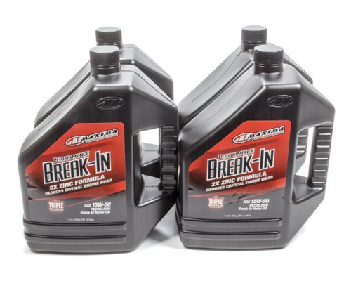 Maxima 39-119128 Performance Break-In 15W50 Motor Oil 1-Gal Case of 4