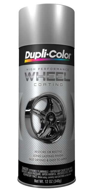 Dupli-Color HWP101 Wheel Paint- Gloss Silver 12oz Aerosol Can