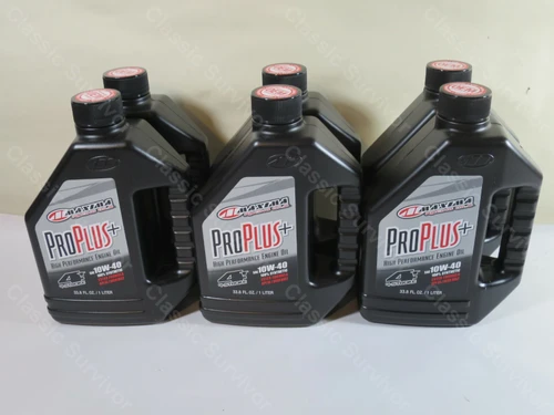 Maxima 30-02901 Pro Plus+ 4 Cycle Oil Full Synthetic 10W40 1-Liter Case of 6
