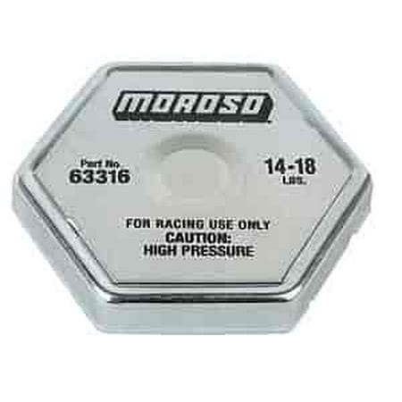 Moroso 63316 Radiator Cap 14-18 Lb.