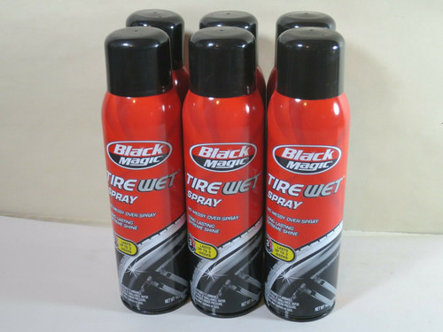 Black Magic BC23220 Tire Wet Spray Long Lasting Extreme Shine 14.5oz, 077249232202, Classic Survivor, Classicsurvivor, Specialized Engine Parts, jamhook503, hpc503