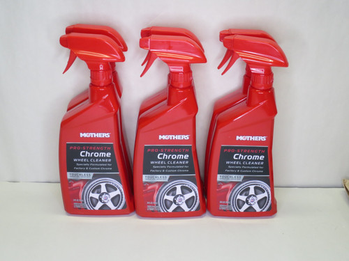 Mothers 06024 Polished Aluminum Wheel Cleaner 24oz Bottle Case of 6