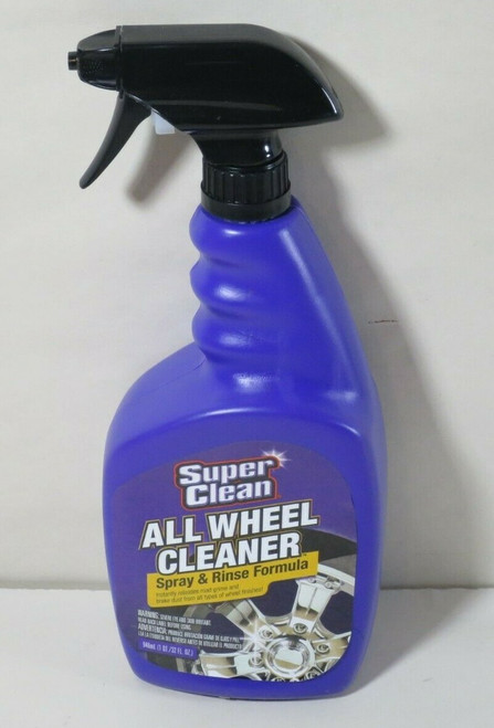 SuperClean 100790 All Wheel Cleaner Spray/Rinse Formula 32oz Bottle
