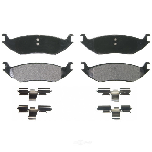 Wagner ZX967 Quickstop Semi-Metallic Disc Brake Pad Set