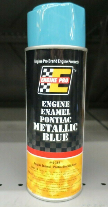 Engine Pro 46-389 Engine Enamel Paint Pontiac Metallic Blue 12 Oz Can Case of 6, 846163106414, Classic Survivor, Classicsurvivor, Specialized Engine Parts, jamhook503, hpc503