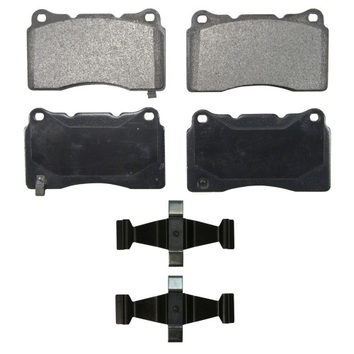 Wagner ZX1001A Quickstop Semi-Metallic Disc Brake Pad Set