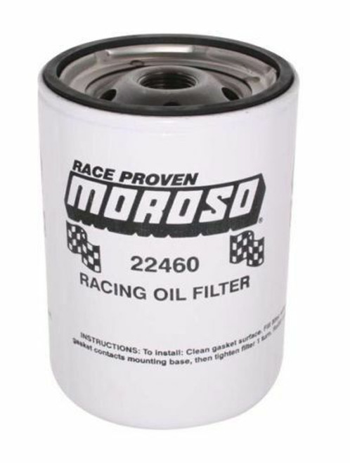 Moroso 22460 Oil Filter Racing 13/16"-16 UNF Thread 5.250" Long Chevy, 84663224607, Classic Survivor, Classicsurvivor, Specialized Engine Parts, jamhook503, hpc503, Moroso Oil Pans for Chevrolet Chevy II,Moroso Oil Filters for Chevrolet Camaro,Moroso Car & Truck Oil Filters for Chevrolet,Moroso Oil Filters for Chevrolet Malibu,Moroso Oil Filters for Chevrolet Corvette,Moroso Oil Filters for Chevrolet Tahoe,Moroso Oil Filters for Chevrolet C1500,Moroso Oil Filters for Buick LeSabre,Moroso Car & Truck Oil Filters for GMC,Moroso Oil Filters for Buick Regal