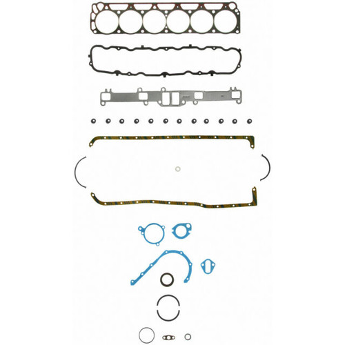 260-1002 Ford 200 170 Gasket Set Head Valve Cover Oil Pan Rear Main 1963-83 , Classic Survivor, Classicsurvivor, Specialized Engine Parts, jamhook503, hpc503