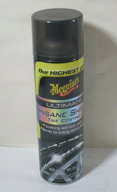 Meguiars G190315 Ultimate Insane Shine Tire Coating  Aerosol 15oz. Case of 6 Can, 070382013813, Classic Survivor, Classicsurvivor, Specialized Engine Parts, jamhook503, hpc503