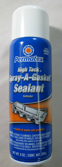 Permatex 80065 High Tack Spray-A-Gasket Sealant, 8 oz. Can, 686226800657, Classic Survivor, Classicsurvivor, Specialized Engine Parts, jamhook503, hpc503