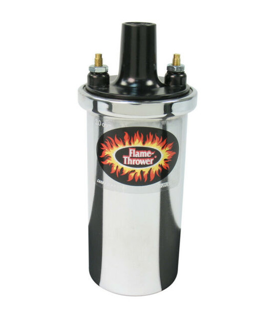 PerTronix Performance Pro 40501 Flamethrower Ignition Coil 3 OHM ½ Chrome, 694342004880, Classic Survivor, Classicsurvivor, Specialized Engine Parts, jamhook503, hpc503