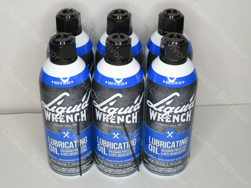 Liquid Wrench L212 Lubricant Oil 11oz. Case of Six Cans, 	078698120256, Classic Survivor, Classicsurvivor, Specialized Engine Parts, jamhook503, hpc503