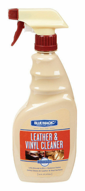 Blue Magic  Leather and Vinyl Cleaner  16 oz. Case of Six Bottles,. 077336800123, hpc503, Classic Survivor, Classicsurvivor, Specialized Engine Parts, jamhook503