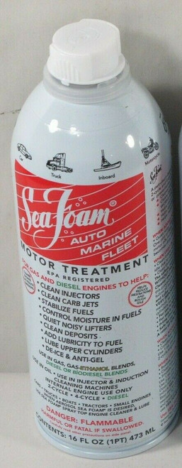 SeaFoam SF-16 Motor Treatment 16oz Gas & Diesel Auto / Marine SeaFoam Case of 6, 	
018812000019, hpc503, Classic Survivor, Classicsurvivor, Specialized Engine Parts, jamhook503