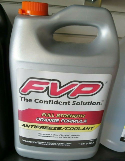 FVP Antifreeze / Coolant 1-Gallon Full Strength Orange Formula, hpc503, Classic Survivor, Classicsurvivor, Specialized Engine Parts, jamhook503