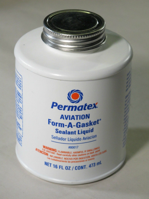 Permatex Aviation Form-A Gasket 80017 Sealant Liquid 16oz. , 686226800176, 
Classic Survivor, Classicsurvivor, Specialized Engine Parts, jamhook503, hpc503