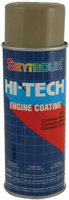 Seymour Hi-Tech Engine Spray Paint, Cummins Beige EN-73 Case of Six Cans, 785007996173, Classic Survivor, Classicsurvivor, Specialized Engine Parts, jamhook503, hpc503