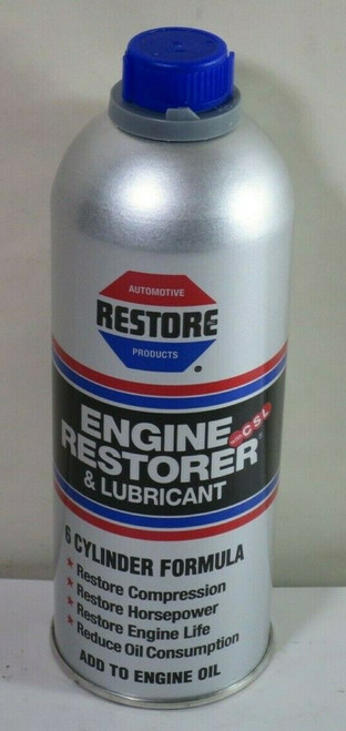 Restore 00012 6-Cylinder Formula Engine Restorer Lubricant  12.5oz. Case of 12, 024631000123,