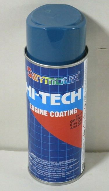 Seymour EN-67 Hi-Tech Engine Spray Paint, GM Blue Case of Six, 043281003889, hpc503, Classic Survivor, Classicsurvivor, Specialized Engine Parts, jamhook503