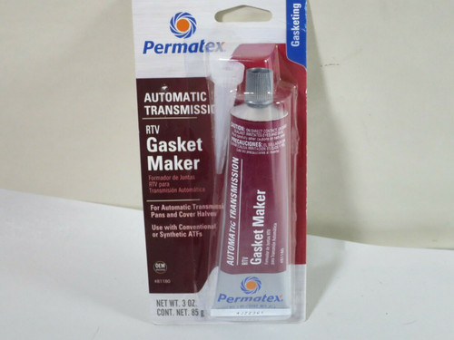 Permatex 81180 Automatic Transmission RTV Gasket Maker 3 oz Tube, 686226811806, hpc503, Classic Survivor, Classicsurvivor, Specialized Engine Parts, jamhook503