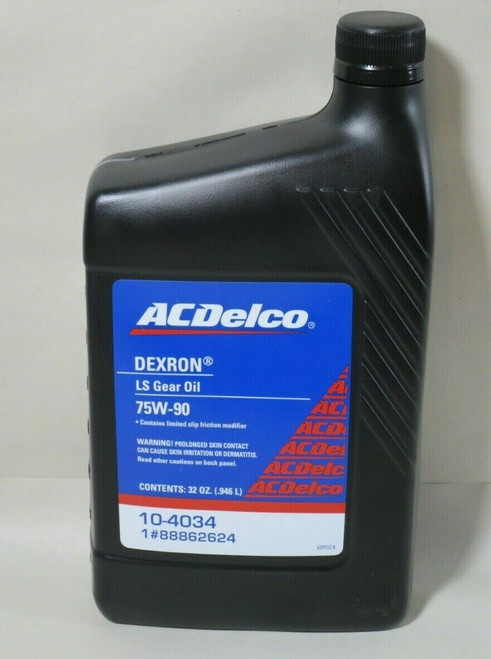 ACDelco 10-4034 Dexron 75W-90 LS Gear Oil 32oz 88862624 Case of Six, 707773844007, hpc503, Classic Survivor, Classicsurvivor, Specialized Engine Parts, jamhook503
