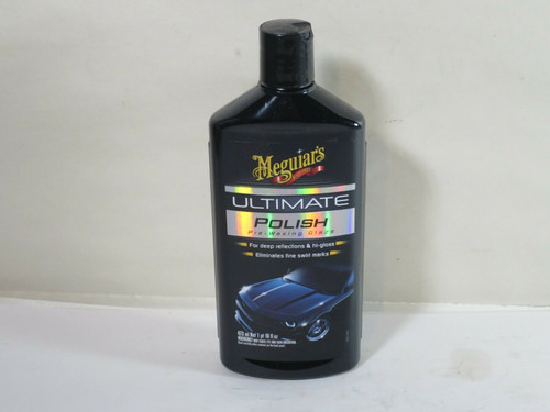 Meguiar's Ultimate Polish Pre-Waxing Glaze Swirl Remover 16 oz Clear Coat Safe