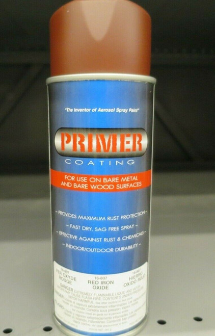 Seymours Primer Coating Red Iron Oxide 16-807 Case of Six Cans