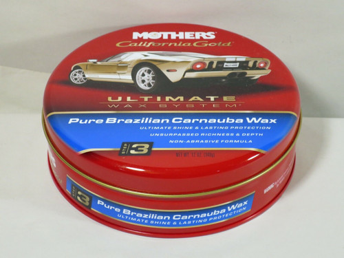 California Gold¨ Pure Brazilian Carnauba Wax Ð Step 3 Ultimate Wax System 12oz, 078175055507