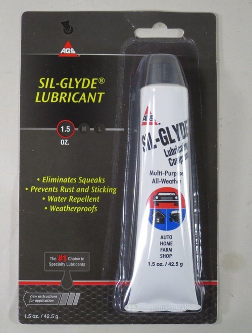 AGS SG-2 Sil-Glyde Lubricant Compound, 1 1/2 oz Auto Home Farm Shop, 689999121196