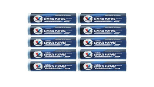Valvoline 609 Extreme Pressure Grease Cartridge Dark Amber Pack Of 10