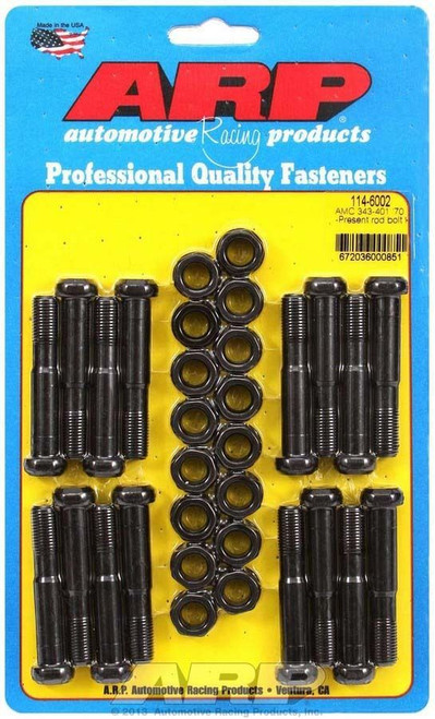 ARP 114-6002 Connecting Rod Bolt Kit Steel Hex Chromoly High Performance Series
