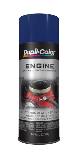 Dupli-Color DE1606 Engine Enamel Paint- Ford Dark Blue 12oz Aerosol Can