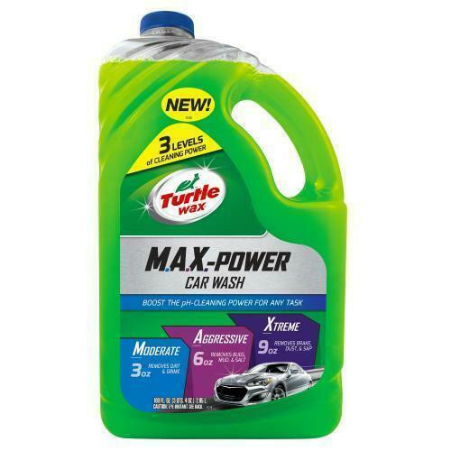 Turtle Wax 50597  M.A.X.-Power Car Wash 100oz. Case of 6 Bottles