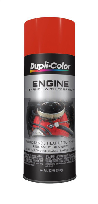 Dupli-Color DE1652 Engine Enamel Paint- Gloss Chrysler Hemi-Orange 12oz Can