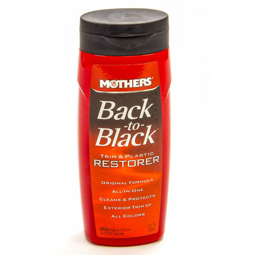 Mothers 06112 Back-to-Black Trim & Plastic Restorer 12oz Bottle