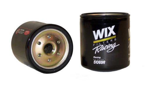 WIX 51069R Engine Oil Filter Spin-On Full Flow Enhanced Cellulose Racing
