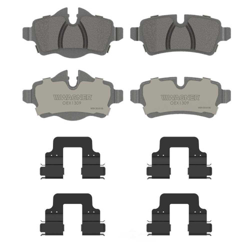 Wagner Brakes OEX1309 Disc Brake Pad Set OEX Ceramic Rear 07-15 Mini Cooper