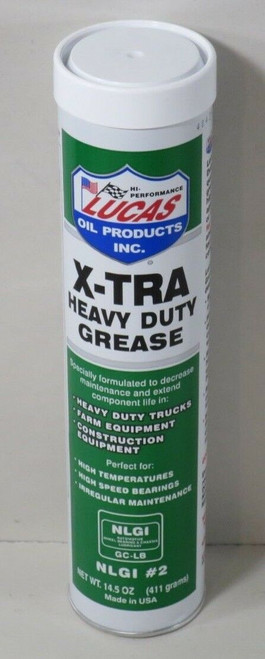Lucas 10301 X-TRA Heavy Duty Grease 14.5 oz. One Tube, 049807103019, hpc503, Classic Survivor, Classicsurvivor, Specialized Engine Parts, jamhook503 Lucas 10301 X-TRA Heavy Duty Grease 14.5 oz. One Tube, 049807103019, hpc503, Classic Survivor, Classicsurvivor, Specialized Engine Parts, jamhook503
