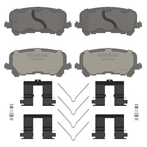 Wagner Brakes OEX1724 Disc Brake Pad Set OEX Ceramic Rear Premium