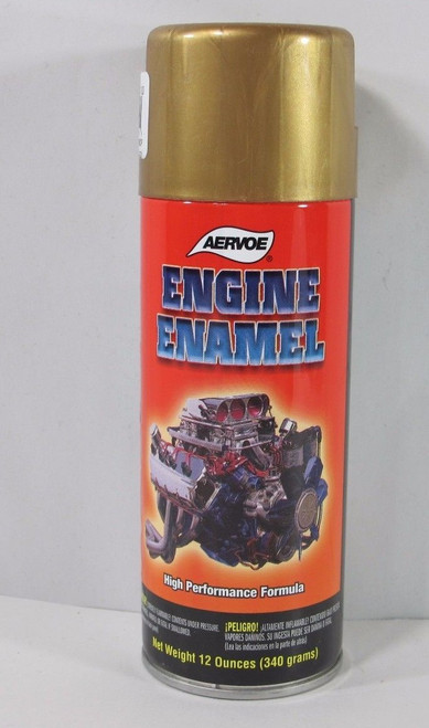 Aervoe 530 Engine Enamel Paint Cadillac Gold 12oz Can
