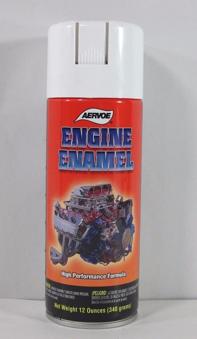 Aervoe 511 Engine Enamel Paint Universal White 12oz Can Case of 12