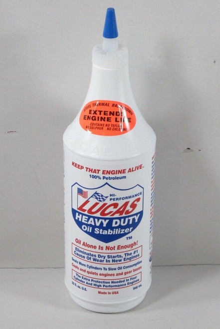 Lucas Oil 10001 Heavy Duty Oil Stabilizer Additive, 1 Quart, 049807100018, Classic Survivor, Classicsurvivor, Specialized Engine Parts, jamhook503, hpc503