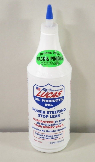 Lucas Oil 10011 Power Steering Stop Leak, 32oz. Case of 12 Bottles