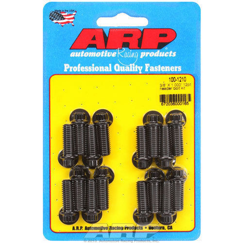 ARP 100-1210 Header Bolt Kit 12-pt Black Oxide 5/16'' Wrench