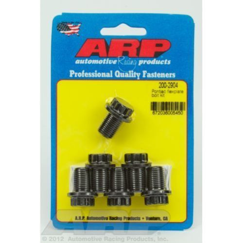 ARP 200-2904 Flexplate Bolt Kit 1/2-20 x .675 12-pt Steel Black 6-Pack